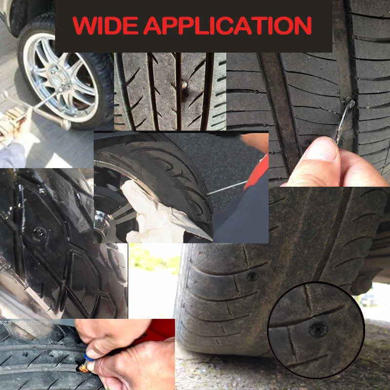 Réparation de pneus sous vide, pointes de clous pour pneus de