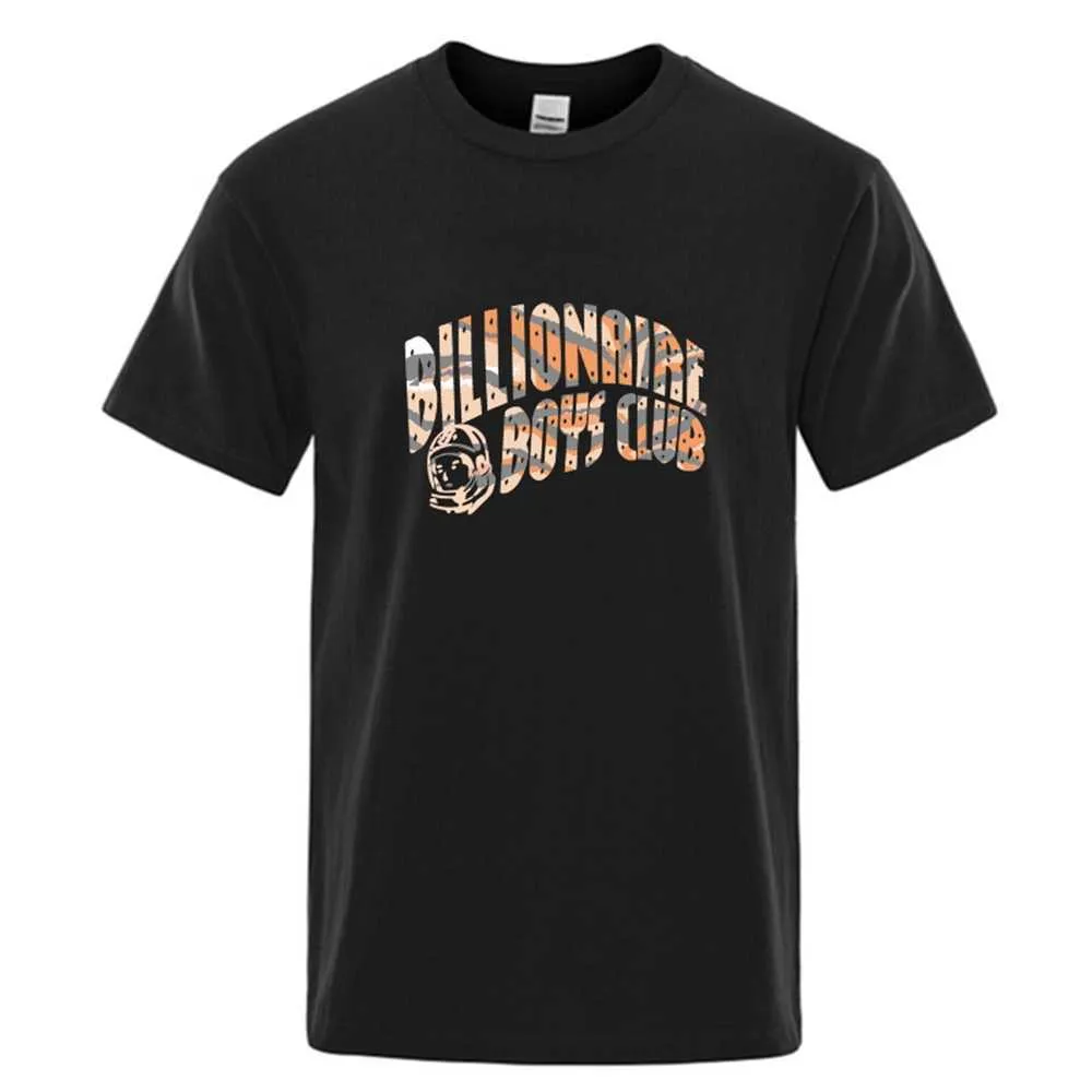 Billionaires Club Tshirt Men S Women Projektantka T koszule Krótka letnia moda swoboda z marką List Wysokiej jakości projektanci T-shirt Sautumumn Sportwear MenydzX