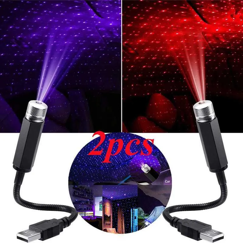 1 pièce Lampe De Projecteur Ciel Étoilé Nuit Romantique LED USB Galaxie  Étoile Pour Toit De Voiture Et Chambre Plafond, Mode en ligne