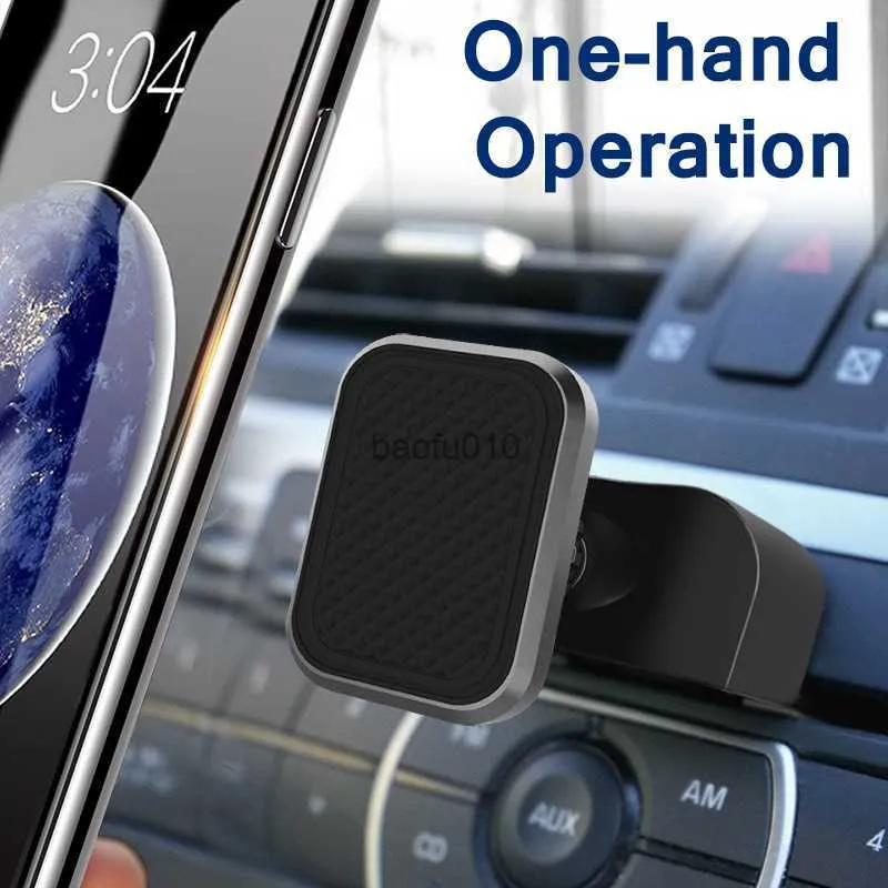 Support Magnétique Téléphone Voiture Rotatif 360° - Aimant Puissant N52 - Compatible IPhone, Samsung, Xiaomi - 6