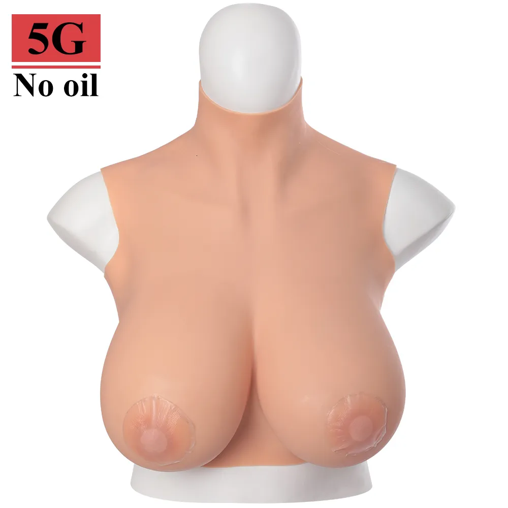 乳房フォーム5番目の偽胸部クロスドレスコスプレコスチューム用シリコーン胸肉フォーム