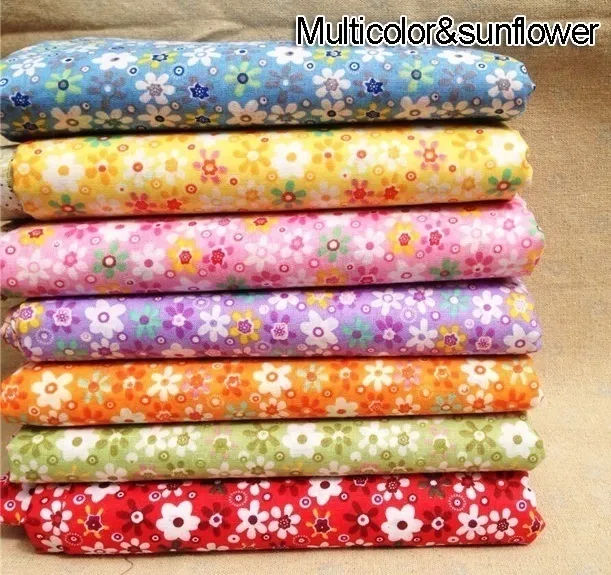 7 PCS 50 x 50 cm Quadrados Panos de Tecido para Artesanato de Algodão para Faça Você Mesmo Pacote Patchwork Quilting Costura Scrapbook Artesanato