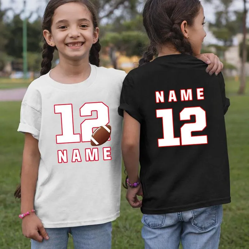 T-shirts personnalisés imprimé t-shirt enfants t-shirts bébé anniversaire t-shirt votre propre design tshirts école chemise pour garçons filles vêtements enfants