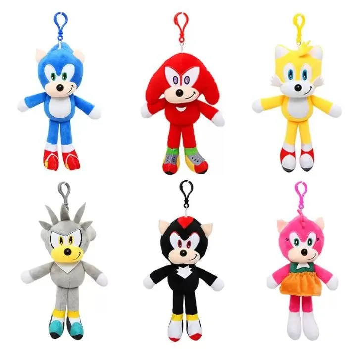 Kids Toys Plush Dolls Pillow Keychain Cartoon Movie Protagonist Plush Toy Love Animal Holiday Creative Gifts