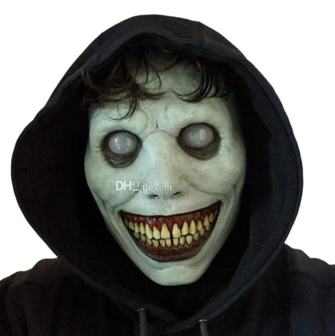 Halloween cosplay Exorcist Mask Festival Party Scary Smile Devil masks Silicone Men women costume Ball Rubber face masks Headwear Prop