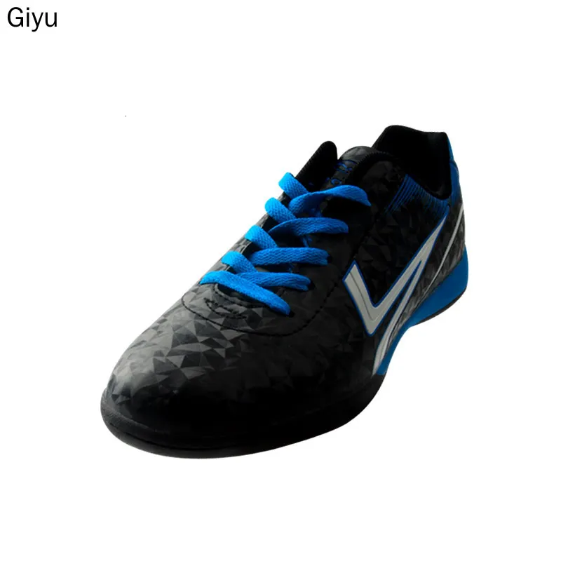 Klänningsskor fotboll High Ankel Football Boots Cleats FG Futsal Breattable Turf Large Size Training Sneakers S76637D 230630