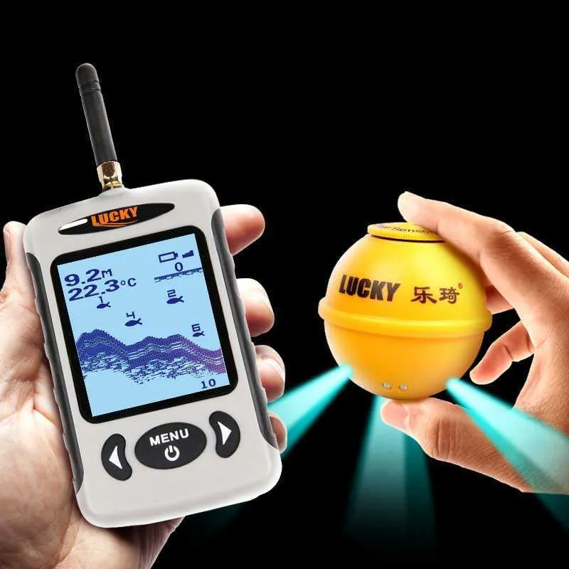 Portable Sonar Depth Finder With 100M Depth, Wired Alarm, 2.4inch TFT Color  LCD Screen, And Fish Locator HKD230703 From Fadacai06, $73.2