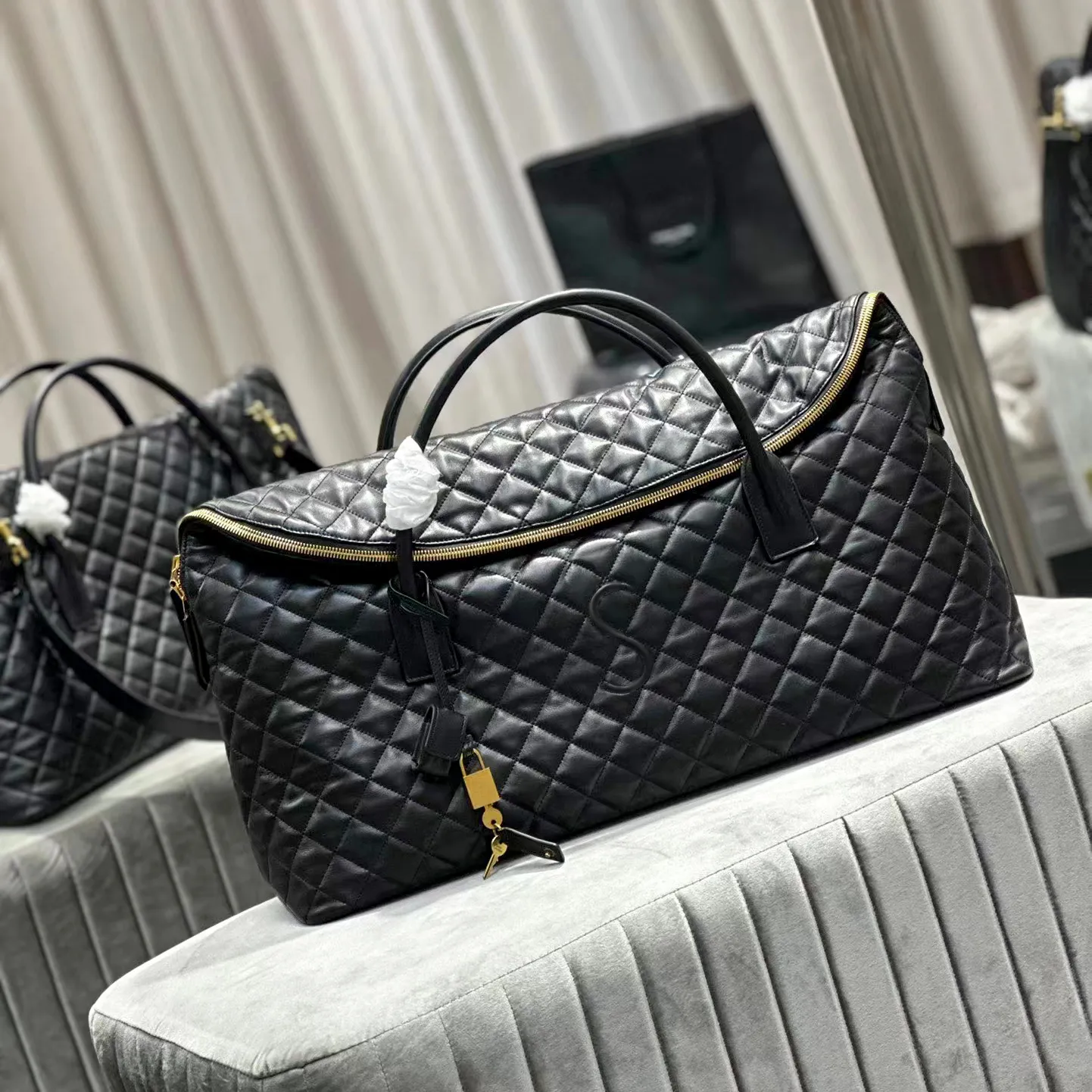 Designer travel deals tote