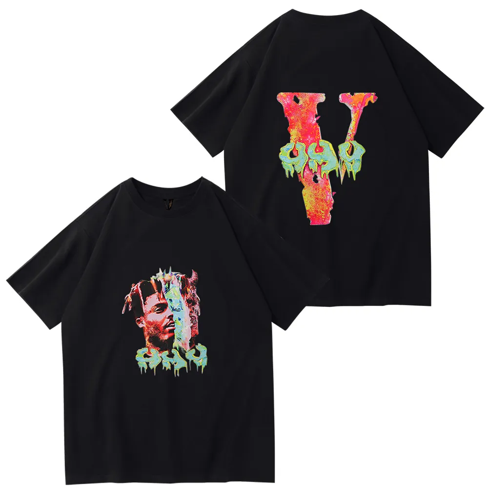 VLONE New Brand printed shirts Men and Women O-neck Casual t VLONE New Brand printed shirts Men and Women O-neck Casual t