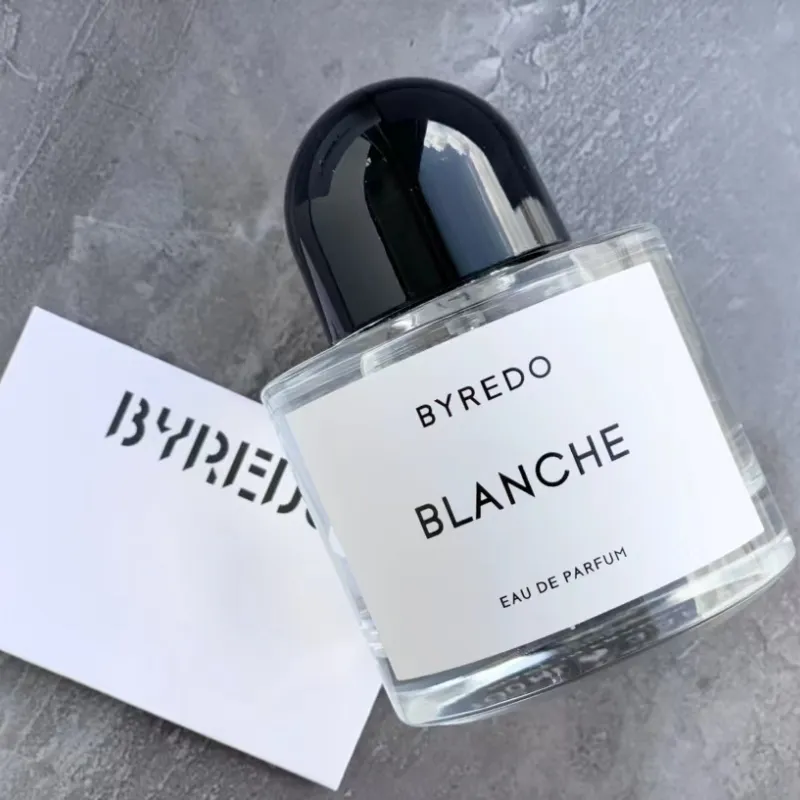 Classico Ultimo design di lusso Colonia donna profumo uomo BYREDO 100ml BLANCHE ROSE bottiglia versione più alta Profumo spray stile classico tempo di lunga durata nave veloce