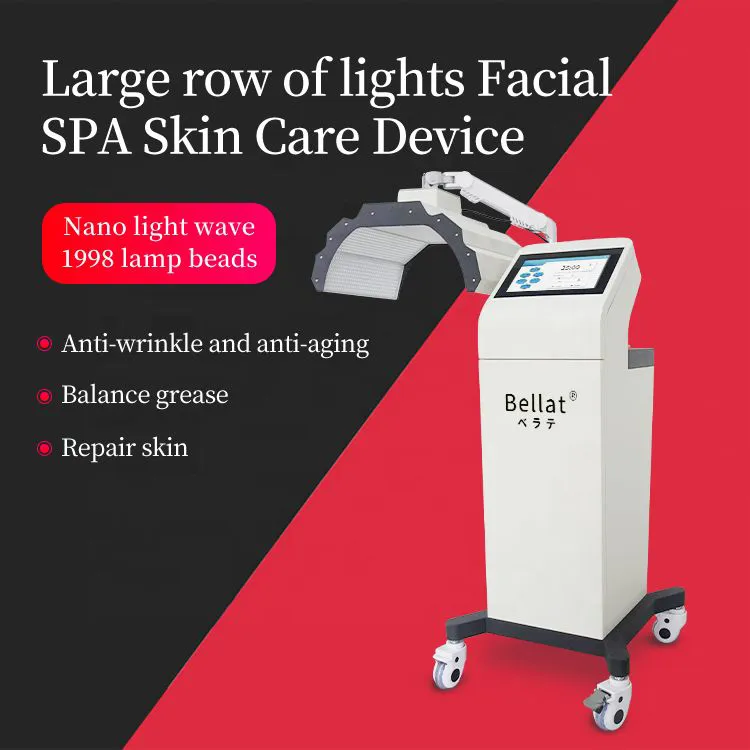Dispositivo de terapia de luz 2023 para remoção de rugas, rejuvenescimento da pele, instrumento para remoção de acne, máquina LED Photon Beauty