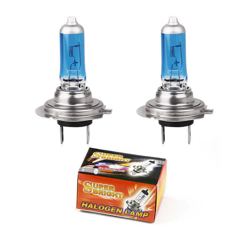 Super Bright 6000k White H7 Halogen Bulbs 2 Pack, 12V Night Eye Headlight  H4 Replacement Bulb 55W/100W From Sportop_company, $1.88