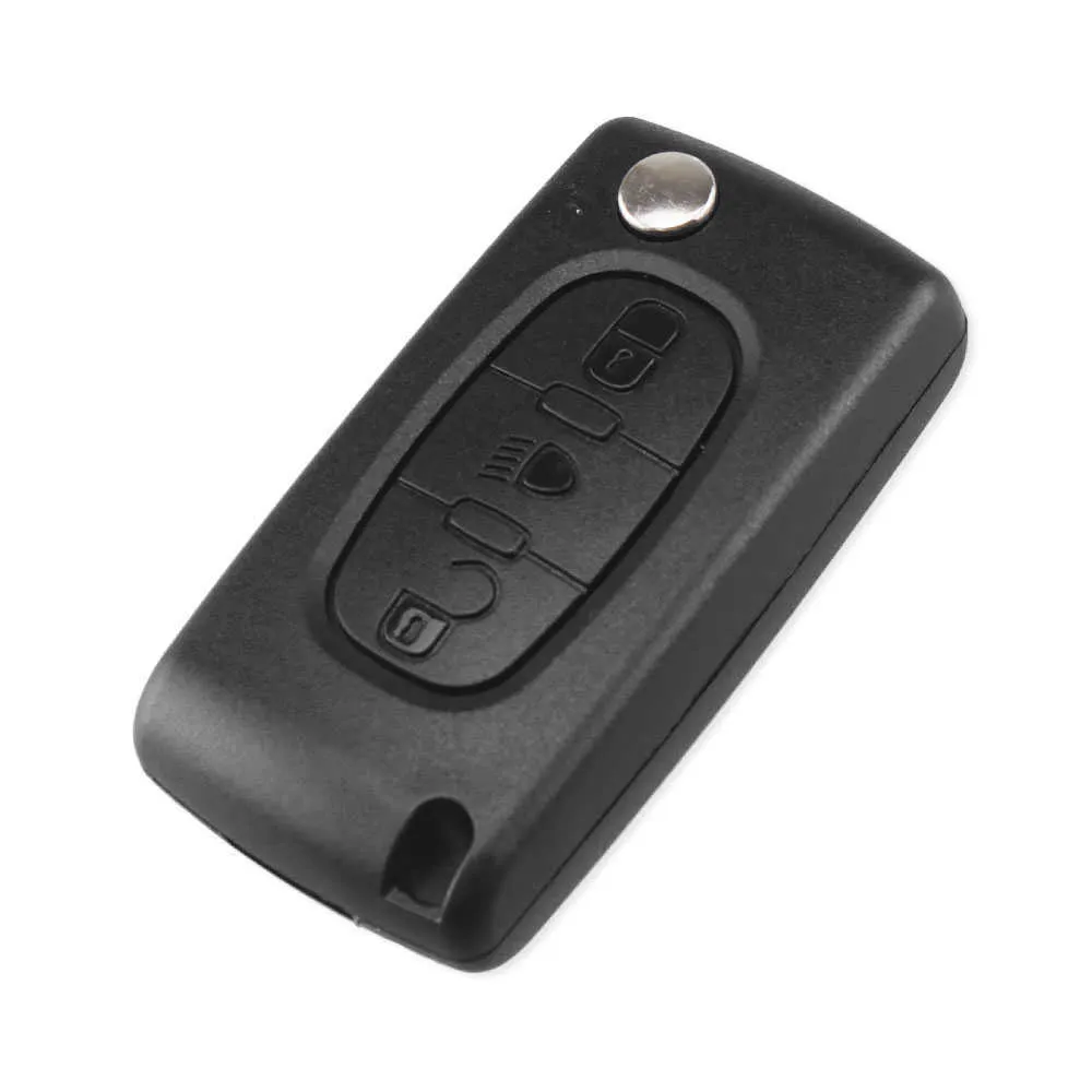 thumbnail image 2 of Blank Replacement Flip Key Shell Case For Peugeot 207 307 308 407 807 CE0536 2 of 6