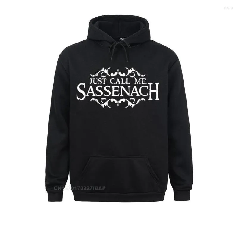 Sweats à capuche pour hommes Outlander Shirt Just Call Me Sassenach Funny Gift Sweatshirts Tight Wholesale Men Summer Print Sportswears