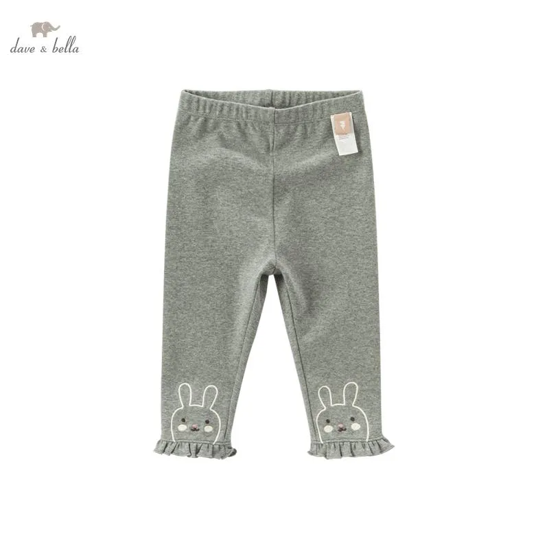 Trousers Dave Bella Child Leggings Cotton Toddler Infant Solid Color Children Cute Stretchy Autumn Pants Warm Kids Pant Db3222998