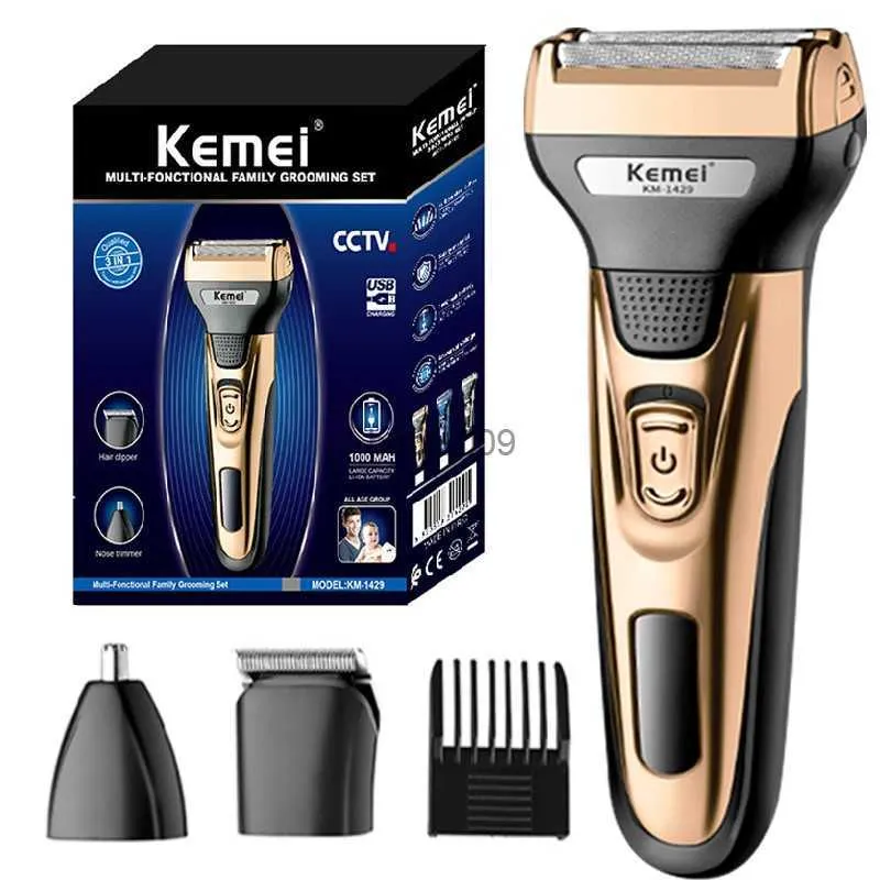  KEMEI Men's Electric Razor Waterproof Reciprocating Razor  Cordless Precision Beard Trimmer Twin Blade USB Rechargeable Grooming  Razors,Shaving & Hair Removal Products : Beauty & Personal Care