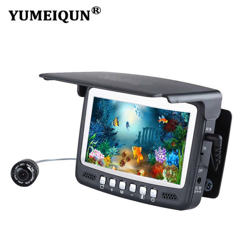 Détecteur de poisson YUMEIQUN 15/30M caméra de détection de poisson sous-marine 4.3 "moniteur LCD caméra de pêche 1000TVL étanche DVR enregistrement vidéo détecteur de poisson HKD230703