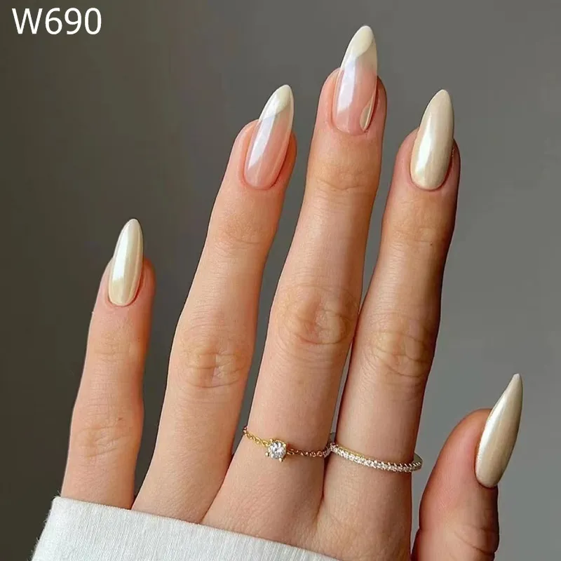 Nailfun Stiletto Nagelschablonen 500 Stück – Selbstklebend Für Gel & Acryl, Bis 4,5 Cm