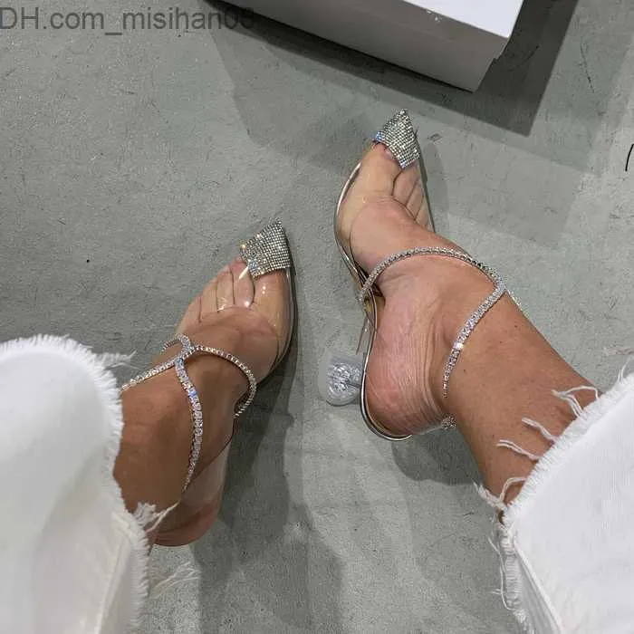 Elbise Ayakkabı Ayakkabı Lüks Tasarımcı Kapalı Toe Gümüş Yüksek Topuklu Pompalar Kadınlar için Temiz Slingback Sandalet Düğün Gelin Ayakkabıları Z230703