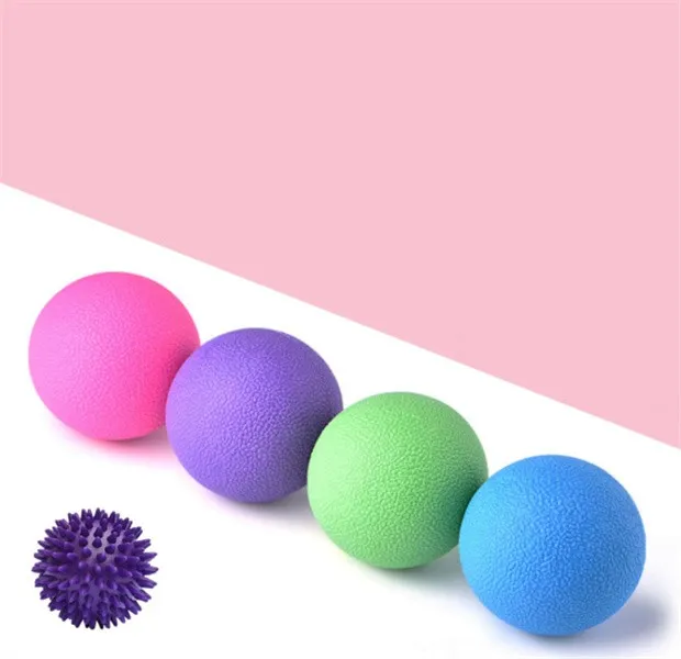 Commercio all'ingrosso Fitness Acupoint Massaggio Lacrosse ball Terapia Trigger Point Corpo Esercizio Sport Yoga Ball Muscle Relax Alleviare la fatica Roller JL1414