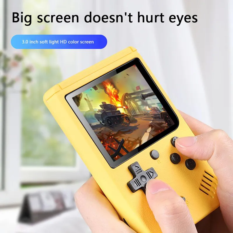 400 in 1 Portable Handheld video Game Console Retro 8 bit Mini Game Players AV Game player Color LCD Kids Gift Games