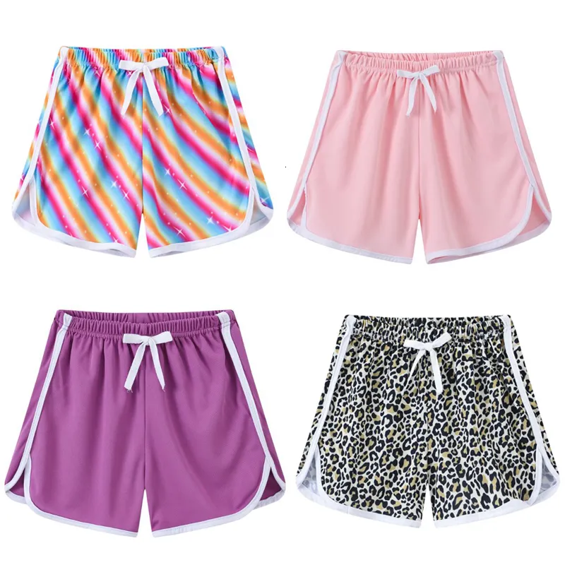 Pantaloncini VEENIBEAR Summer Girls Shorts Soft Cotton Girls Boys Pantaloni Casual Beach Shorts Pantaloni Bambini Bambini Pantaloni per età 3-11T 230703