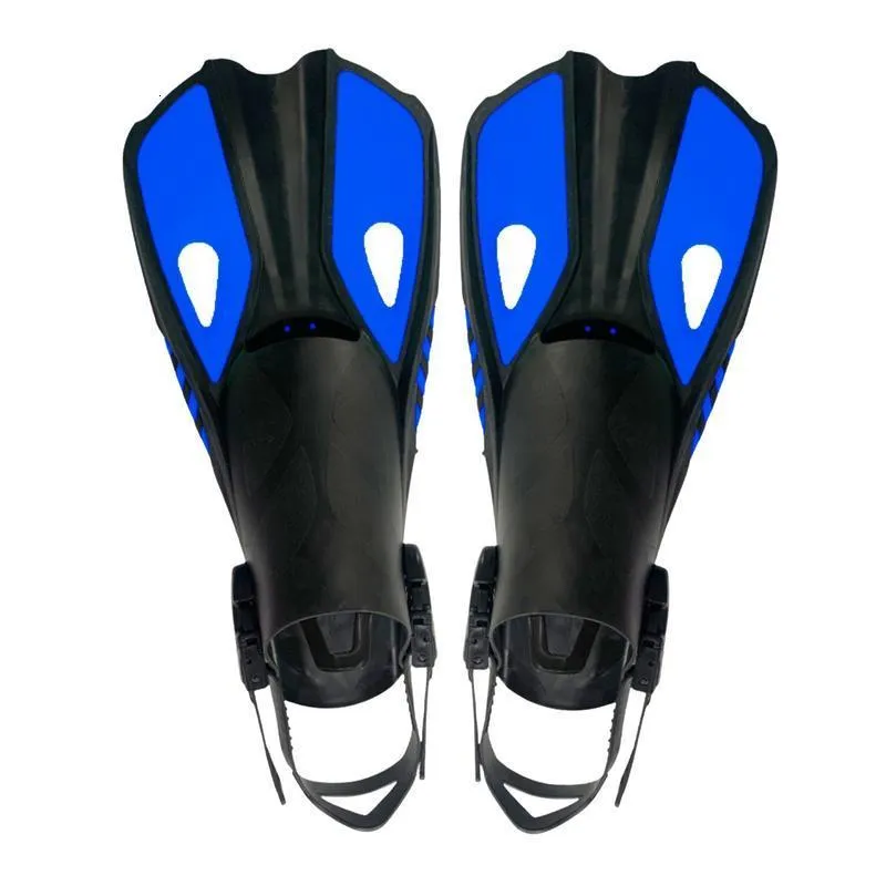 Chaussons de surf palmes de plongée palmes de natation conçues avec des boucles réglables et un talon ouvert formation d'enfant adulte pour l'extérieur 230701