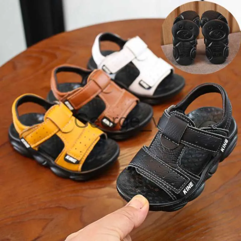 Sandalen Kinderen Sandalen Zomer Sport Platte Comfortabele Jongens Meisjes Strand Sandalen Kinderen Peuter Sandalen Meisje Echt Lederen Sandalen J230703