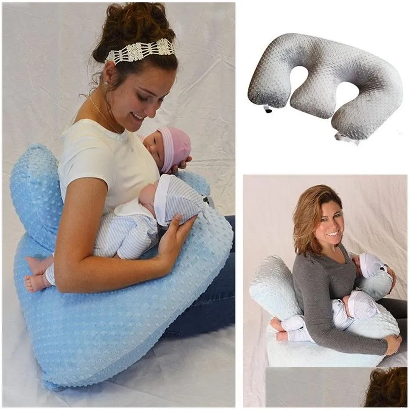 pillows antispitting feeding pillow twin baby nest cushions nursing breastfeeding 230531