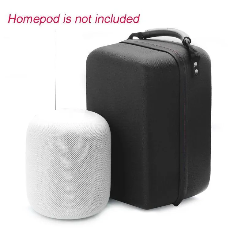 Speakers Hard Eva Travel Zipper Case Storage Bag Pouch for Apple Homepod Bluetooth Speaker