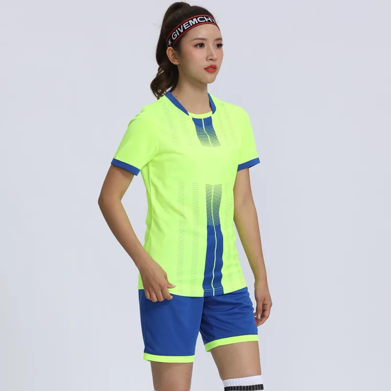 Outdoor Shirts Women Sports Jerseys Running Fitness T Shirt And Shorts Quick Dry Breathable Badminton Tennis Soccer Suits Female Training Sets 230703