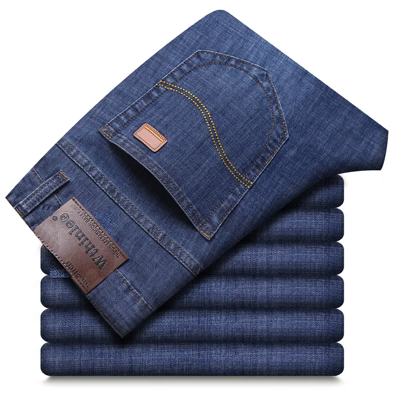 Plain Orizzonti Mens Blue Cotton Jeans at Rs 385/piece in Delhi | ID:  20644475373