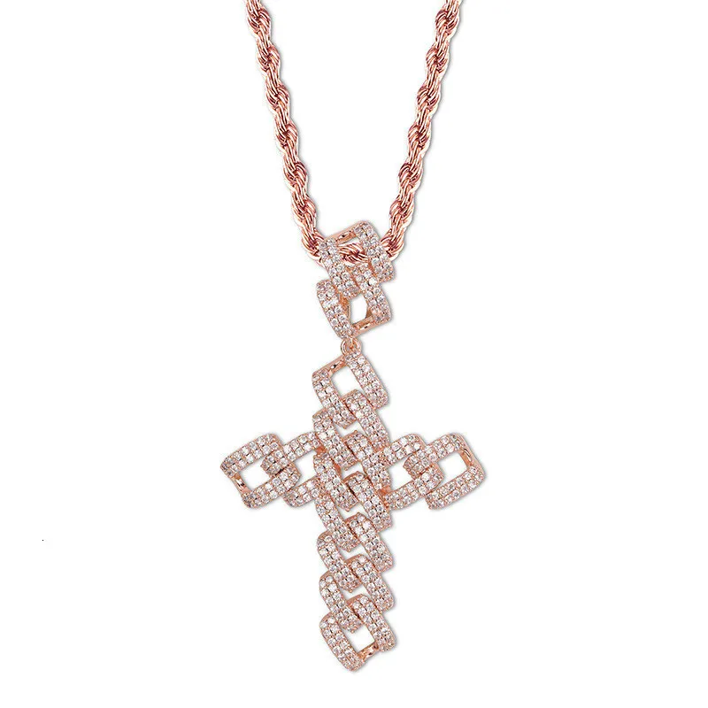 hip hop cross necklace12