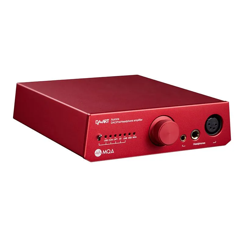 イヤホンdaart yulong aurora mqa decoder dac/preamplifier/headphone amplifier ess9068as*2 DACチップXU216 DSD512 32ビット/768kHz LDAC