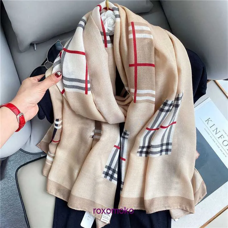 Fashion Bur Home womens scarves for winter and autumn Spring Autumn Cotton Hemp Scarf Womens Korean Edition Simple Versatile Silk Winter Warm Neck Summer Air Co