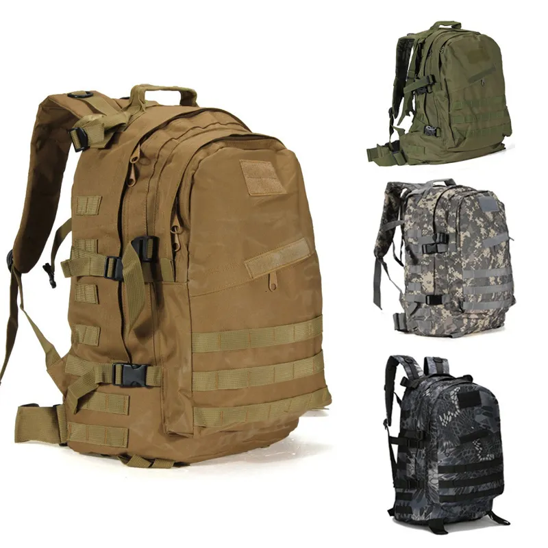 Backpacking Packs 55L 3D Outdoor Sport Military Backpack Tactical Backpack climbing Backpack Camping Hiking Trekking Rucksack Travel Military Bag 230701