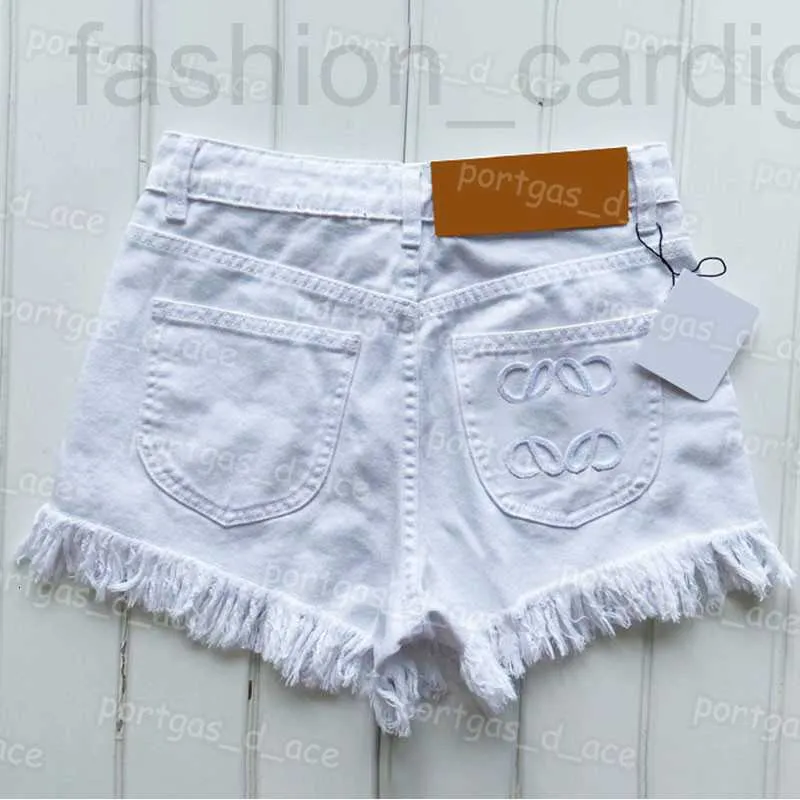 Women's Plus Size Pants designer Embroidered Women Short White Sexy Denim Shorts Summer Cool Charming Mini Jeans 85OT