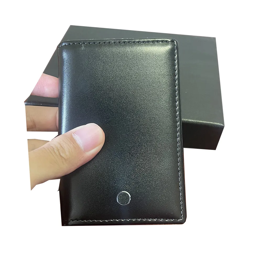 Portefeuille à Deux Volets Pour Homme - Fin, Authentique