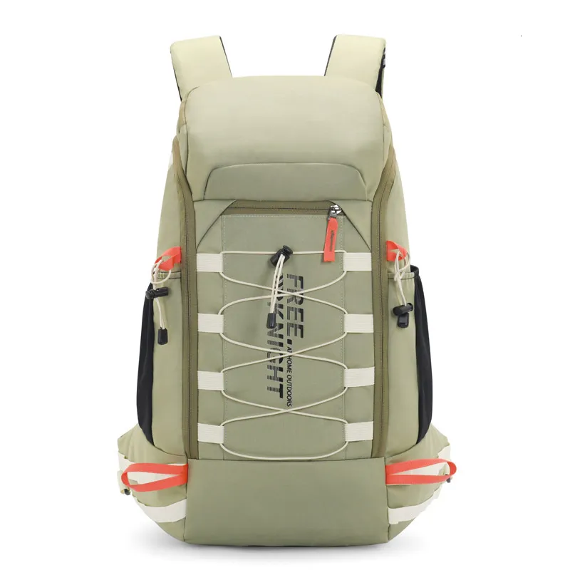 Backpacking packar gratis riddare unisex 40l utomhus resväska multipocket vattentätt sport ryggsäck stor kapacitet vandring klättring väska 230701