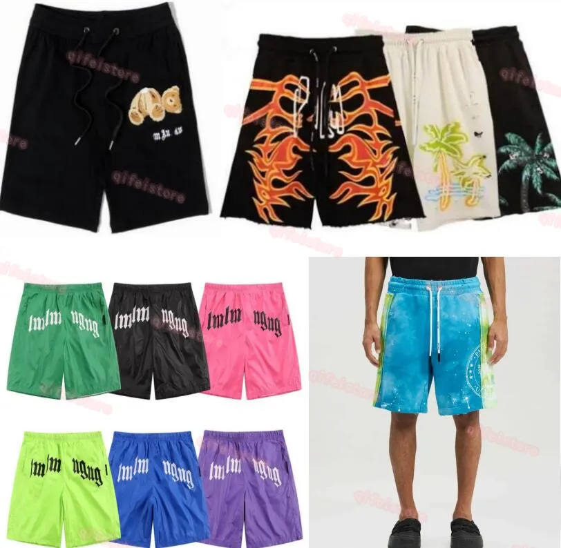 Mens Shorts Designer Men Womens Palm Angel Short Pants Letter Printing Strip Webbing Casual Five-point Clothes Summer Beach Angels Clothing Asian Size S-XL