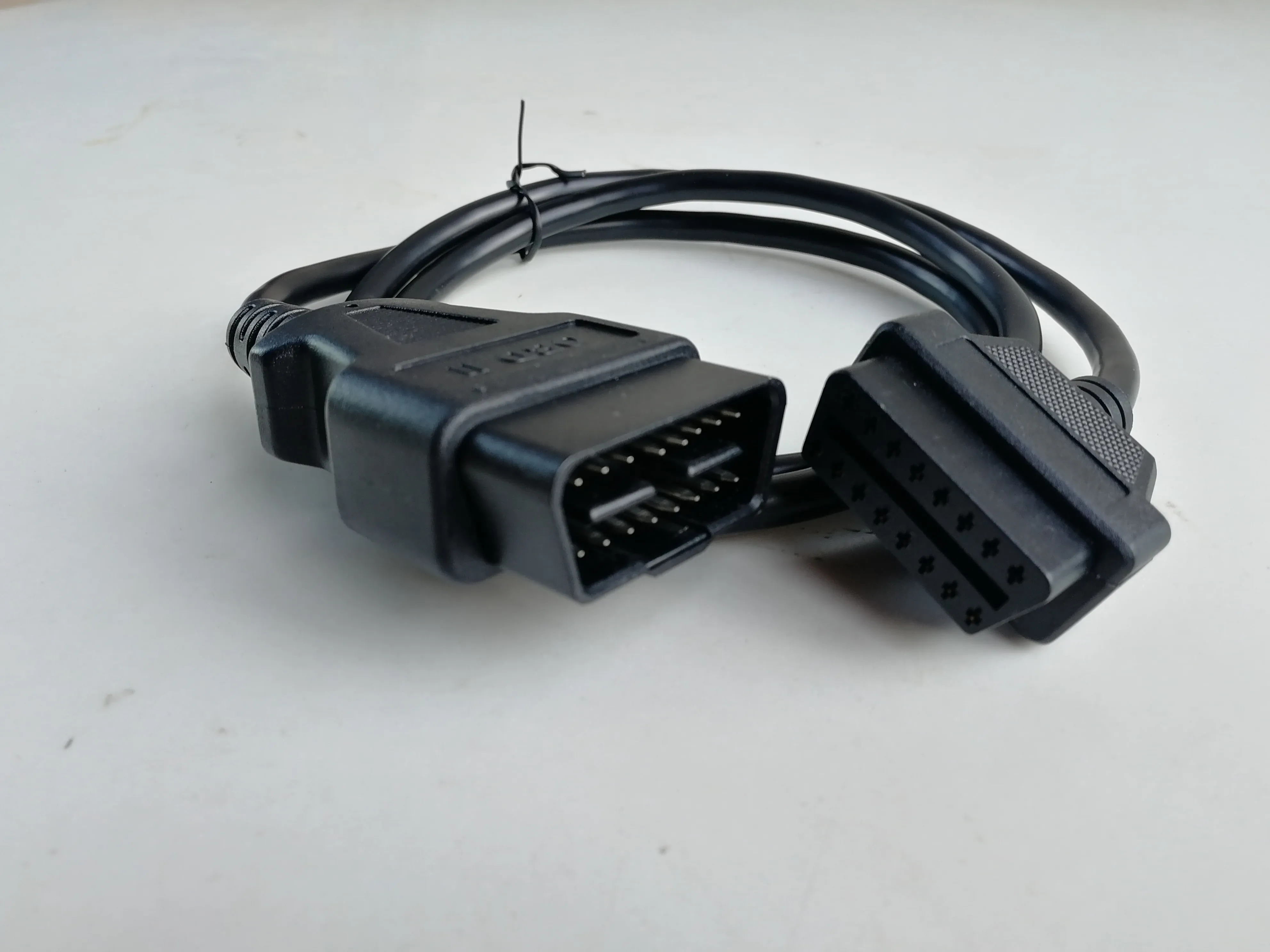 Seçim OBD2 Arayüz Diyagnostik Kablo Uzantısı OBD II 2 16 PIN konnektörü 16pin ila 16pin