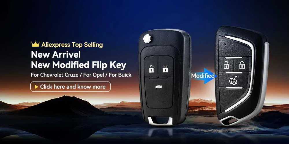 Folding Remote Car Key Shell Black Replacement Case... From Autopart ...