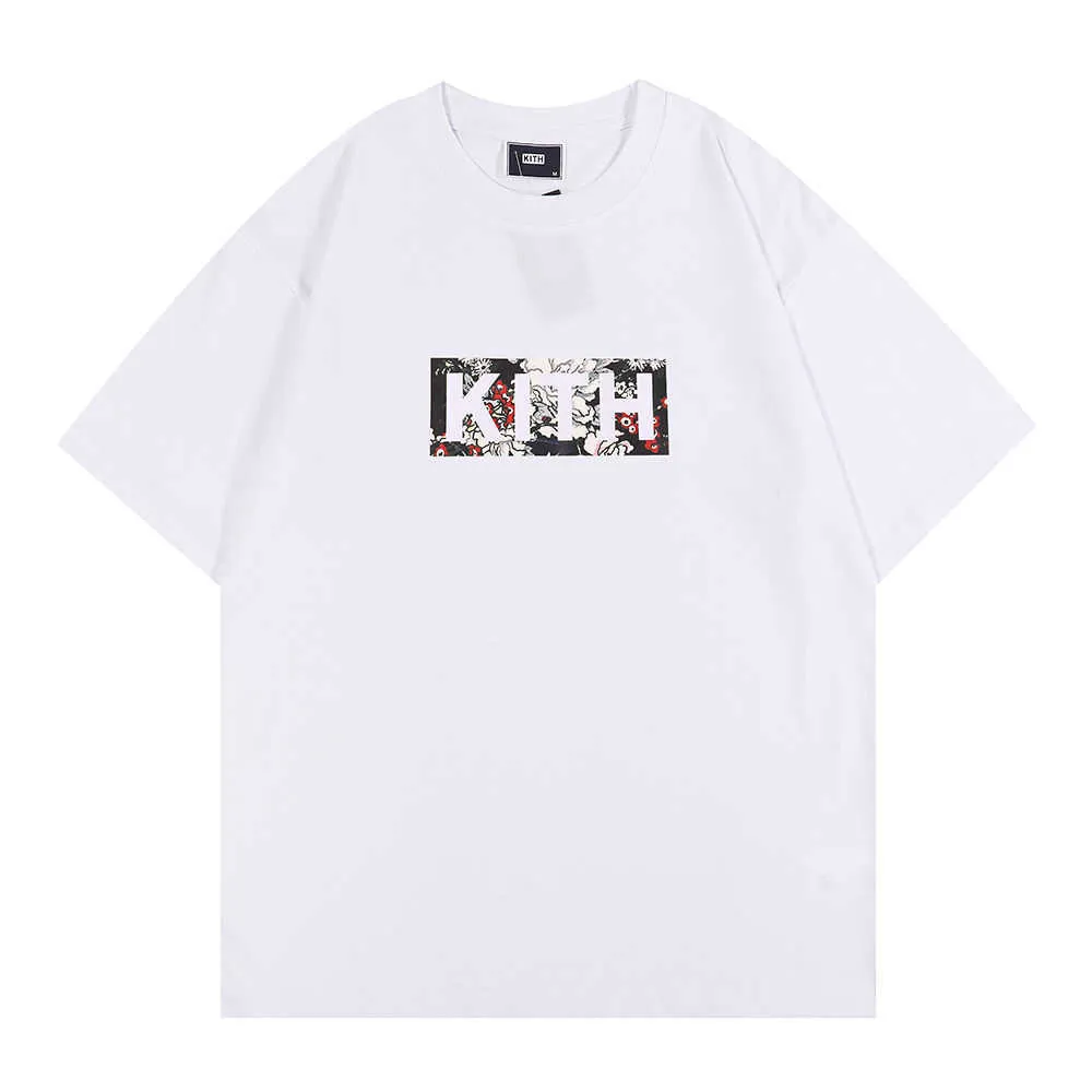 Wholesale Kith Floral Classic Box Tee Designer Fashion Shirt Wholesale Kith Floral Classic Box Tee Designer Fashion Shirt