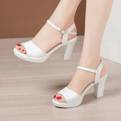 32-43 Sexy Peep Toe Ladies Summer Shoes for Form Women Wedge Heel Sandal