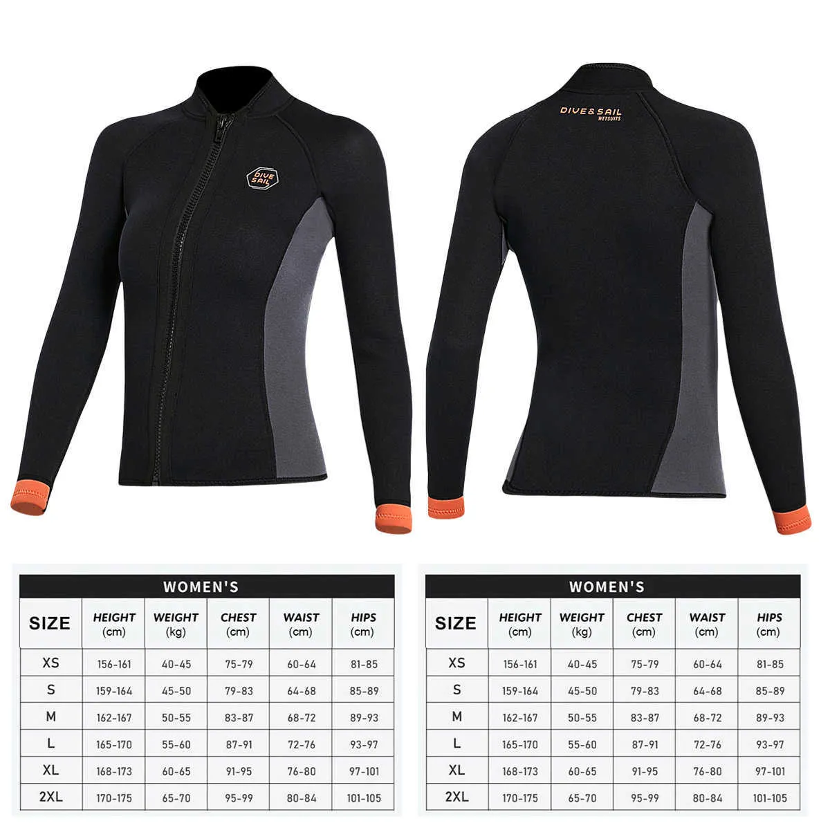 DIVE SAIL 3mm Neoprene Womens 5mm Wetsuit Sale Jacket Top Unisex Diving  Suit For Snorkeling, Surfing, And Water Sports HKD230704 From Mengyang10,  $23.71