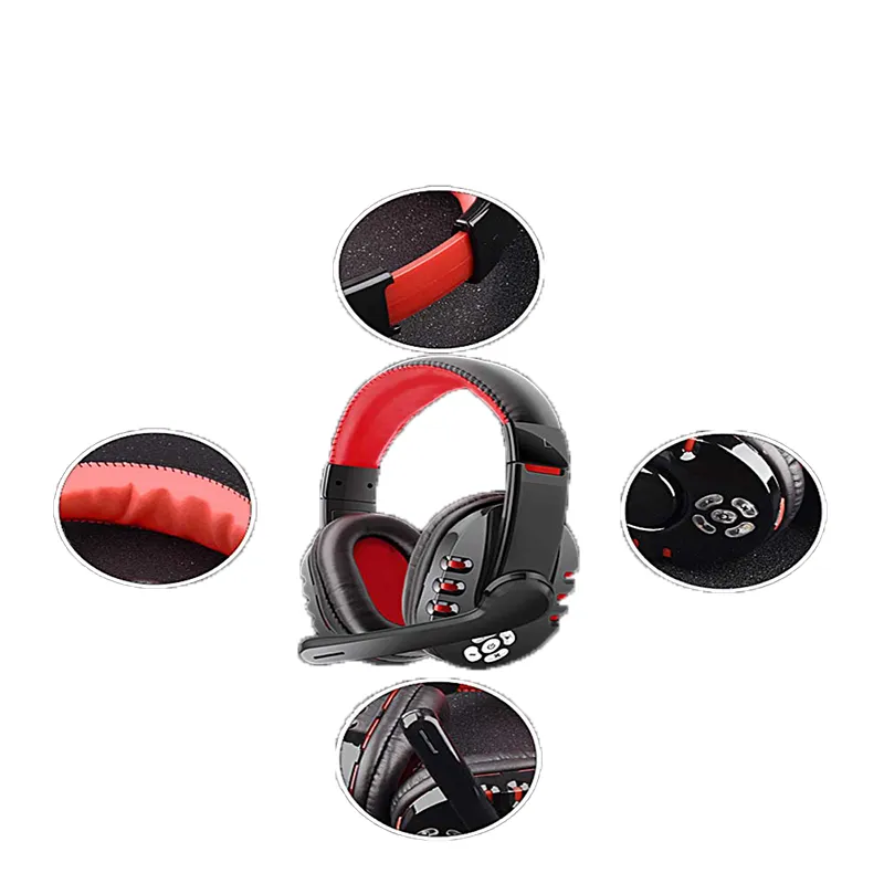 Casque audio V8 1 Gamer Bluetooth casque casque avec micro