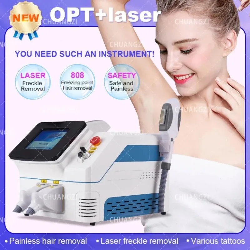 2024 OPT Laser Removedor de Pêlos Picosecond Q Switch Nd Yag Pico Pigment Removal Máquina de remoção de manchas escuras e acne