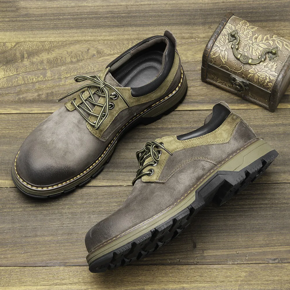 Premium Leather Casual Shoes Handmade, Comfortable Walking Shoes