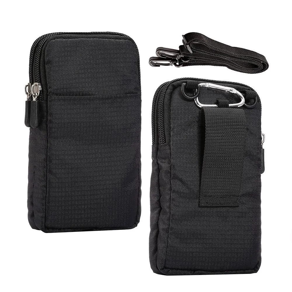 Tapis extérieur sac de téléphone portable 5.26.9 pouces sport téléphone support de pochette Camping crochet ceinture taille Pack Edc voyage étui sac