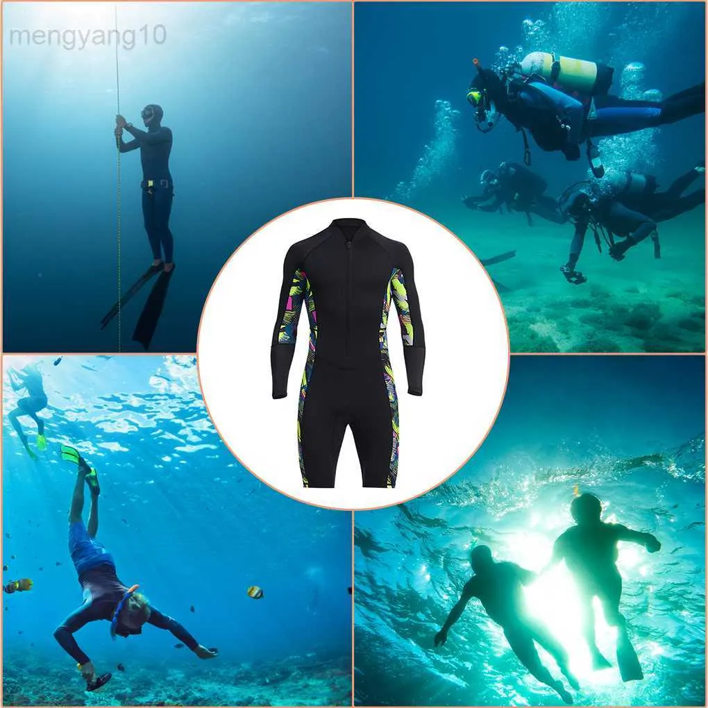 Combinaisons humides Combinaisons étanches Hommes Combinaison chauffante  Accessoires de sport Fournitures de sport Vêtement de natation en plastique